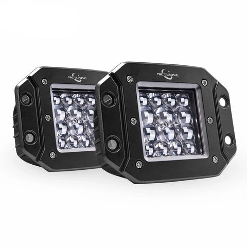 2 pcs 5'' Quad Row LED Cubes 42W  Work Light