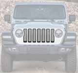 Jeep Wrangler Front Grilles Decoration Cover