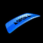 4pcs Door Reflective Sticker Warning Tape