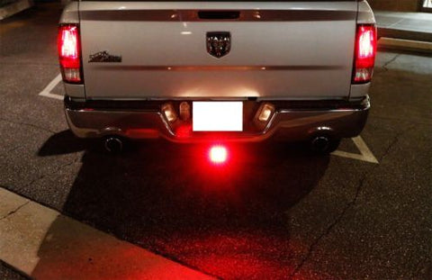 Trailer Truck Hitch Smoked Lens 15 LED Brake Light