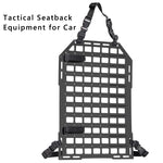 Tactical Seat Back Organizer For Paintball Airsoft Hunting