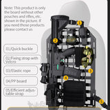 Tactical Seat Back Organizer For Paintball Airsoft Hunting