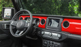 Center Consoles Decorative for Jeep Wrangler JL Gladiator JT