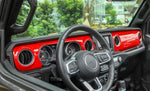 Center Consoles Decorative for Jeep Wrangler JL Gladiator JT