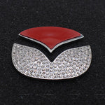 DIAMOND STEERING WHEEL EMBLEM For Mazda