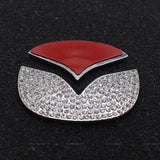 DIAMOND STEERING WHEEL EMBLEM For Mazda