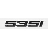 Emblem Sticker For BMW 6 Series Black