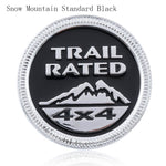 TRAIL RATED 4x4 Emblem for Jeep