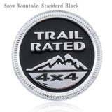 TRAIL RATED 4x4 Emblem for Jeep