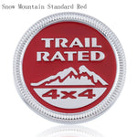 TRAIL RATED 4x4 Emblem for Jeep