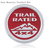 TRAIL RATED 4x4 Emblem for Jeep