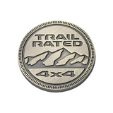 TRAIL RATED 4x4 Emblem for Jeep