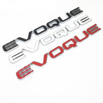 Evoque Emblem Sticker for Range Rover