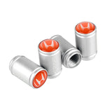 4pcs Honda Logo Tire Valve Caps