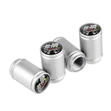 4pcs Honda Logo Tire Valve Caps