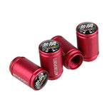 4pcs Honda Logo Tire Valve Caps