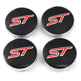 4pcs ST Wheel Hub Center Caps 56 mm for Ford