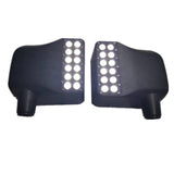 Wrangler Side View Mirrors Housing With Led