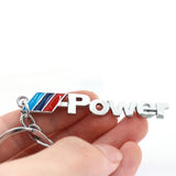 BMW M power Car Keychain