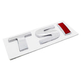 TSI Emblem for Volkswagen [Red, Metal, Sticker]