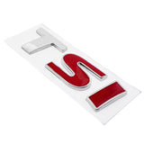 TSI Emblem for Volkswagen [Red, Metal, Sticker]