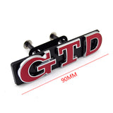 Golf GTD grill and trunk Red Emblem