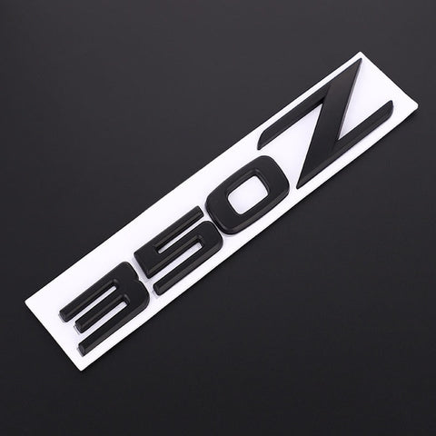 350Z Emblem Sticker for Nissan - Black