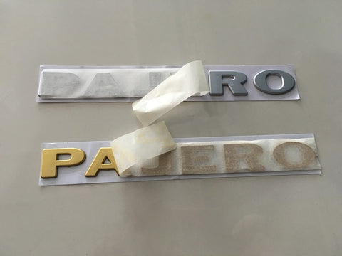 Pajero Trunk Sticker