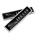 Pair Fender Badge For Jaguar Black Sticker