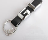 Leather Keychain For Mercedes-Benz