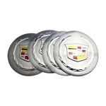 4pcs Wheel Centre Caps Stickers 56mm Cadillac