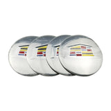 4pcs Wheel Centre Caps Stickers 56mm Cadillac