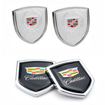 2pcs Alloy Emblem for Cadillac