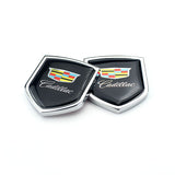 2pcs Alloy Emblem for Cadillac