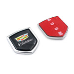 2pcs Alloy Emblem for Cadillac