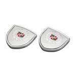 2pcs Alloy Emblem for Cadillac