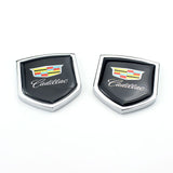 2pcs Alloy Emblem for Cadillac