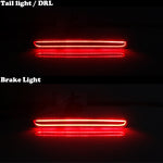 3D Optic Style Full LED Rear Bumper Reflector