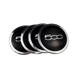 4pcs 56 mm Fiat Wheel Center Hub Stickers