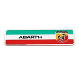 Fiat Abarth Scorpion Italy Flag Emblem Sticker