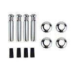 4pcs Fiat Abarth Logo Car Doors Lock Pins Knobs Interior