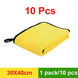 3/5/10 pcs Extra Soft Car Wash Microfiber Towel