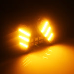 Jeep Renegade - Smoked Lens Amber LED Bulb Front Side Marker Light Kit