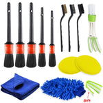 13/10/5 Pcs Car Cleaning Detailing Brush Set for Clean Car Motorcycle Interior Exterior Leather Air Vents