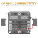 Blade Fuse Box Holder 12V 24V 6 Way 12 Way