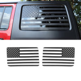 Jeep Wrangler JK JKU 2011-2017 4 Doors Rear Window Decoration Stickers