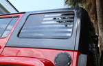 Jeep Wrangler JK JKU 2011-2017 4 Doors Rear Window Decoration Stickers