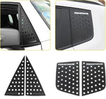 Styling Mouldings Front Rear Window Triangle Glass Decoration for Jeep Renegade 2016+