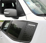 Styling Mouldings Front Rear Window Triangle Glass Decoration for Jeep Renegade 2016+