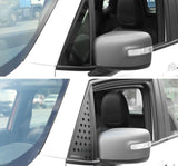 Styling Mouldings Front Rear Window Triangle Glass Decoration for Jeep Renegade 2016+